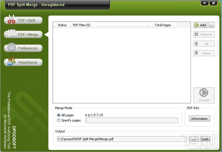 PDF Split-Merge,PDF Split