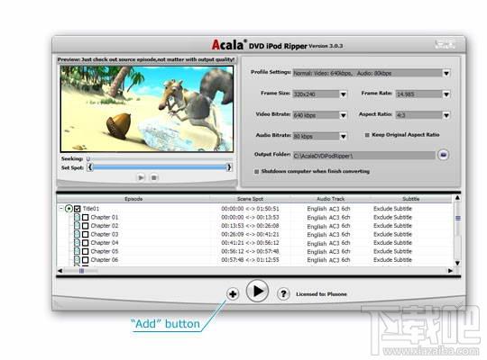 Acala DVD iPod Ripper,Acala DVD iPod Ripper下载,Acala DVD iPod Ripper官方下载