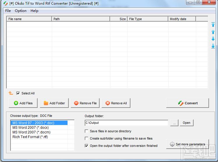 Okdo Tif to Word Rtf Converter,Okdo Tif to Word Rtf Converter下载,TIF到Word RTF转换器