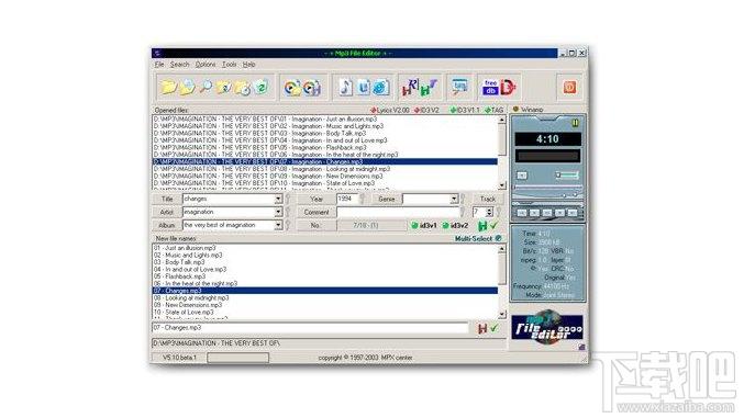Mp3 File Editor Plus 5.11 lite,Mp3 File Editor Plus 5.11 lite下载,Mp3 File Editor