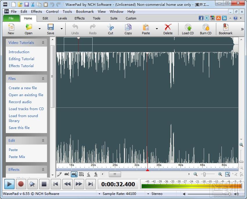 wavepad,wavepad中文版,wavepad sound editor,音频编辑