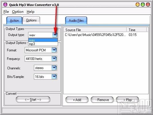 Quick MP3 WAV Converter下载,mp3 wav音频格式转换器