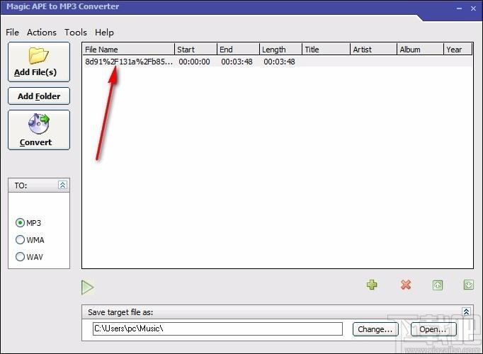 Magic APE to MP3 Converter下载,APE转MP3转换器
