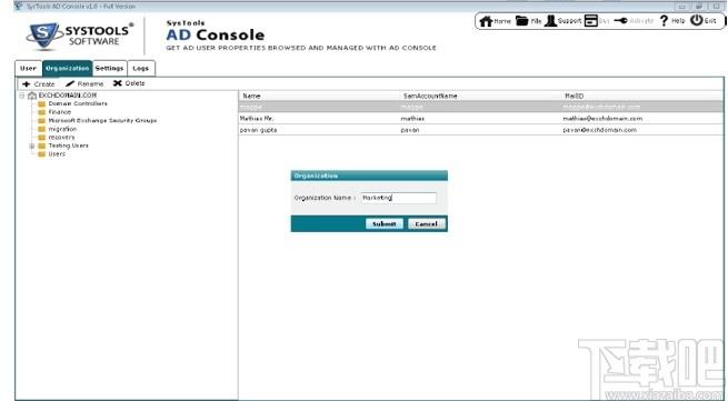 SysTools AD Console下载,AD管理工具,办公软件