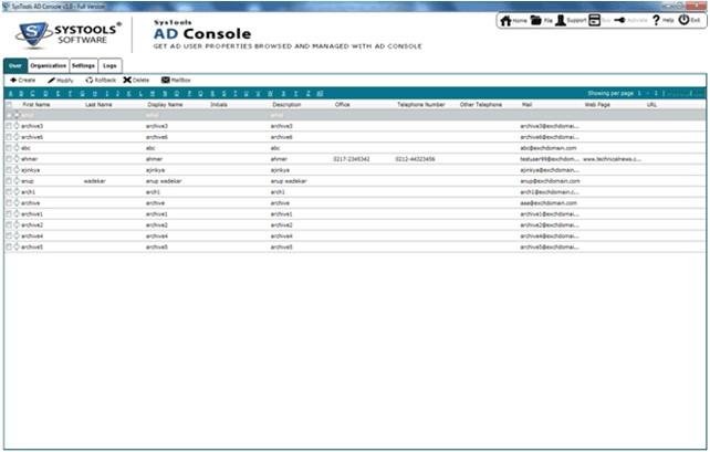 SysTools AD Console下载,AD管理工具,办公软件