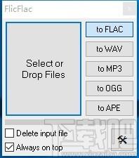 FlicFlac Audio Converter,音频文件格式转换,音频转换