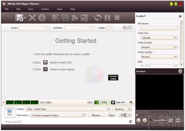 4Media DVD Audio Ripper,DVD音频翻录,DVD翻录,翻录软件