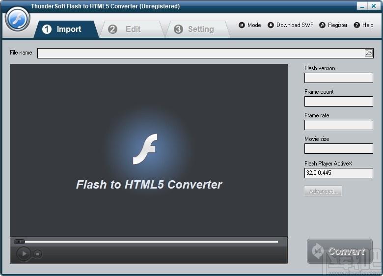ThunderSoft Flash to HTML5 Converter下载,视频转换,flsh转换