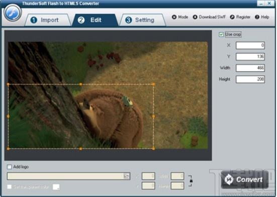 ThunderSoft Flash to HTML5 Converter下载,视频转换,flsh转换