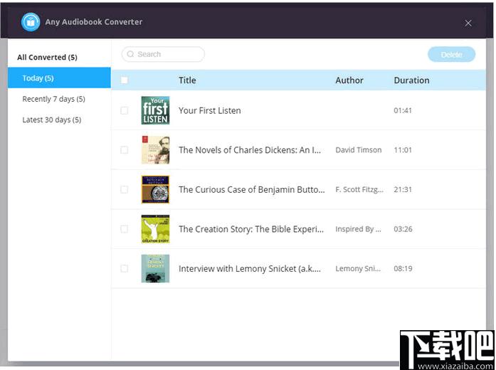 TunePat Any Audiobook Converter下载,音频转换,AA转换,AAX转换