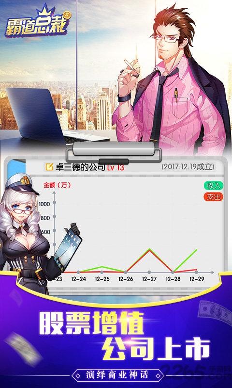霸道总裁ol内购破解版下载,霸道总裁ol,商战游戏,养成游戏